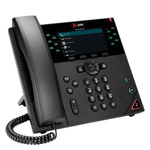 POLY Telefono IP VVX 450 a 12 linee abilitato per PoE