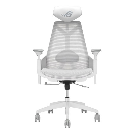 ASUS ROG Destrier Ergo Core White Sedia da gaming per PC Seduta in rete Bianco