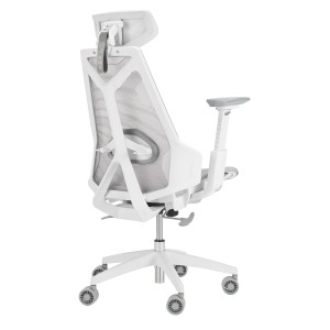 ASUS ROG Destrier Ergo Core White Sedia da gaming per PC Seduta in rete Bianco