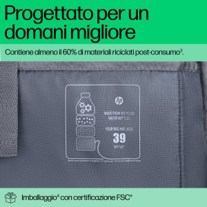 HP Zaino Travel Plus da 15 litri per notebook da 14"