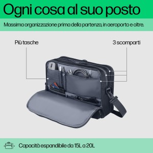 HP Zaino Travel Plus da 15 litri per notebook da 14"