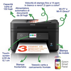 Epson Multifunzione Inkjet C11CK60403