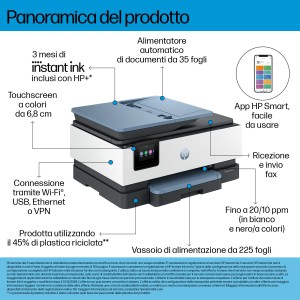 HP Multifunzione Inkjet 40Q47B-629