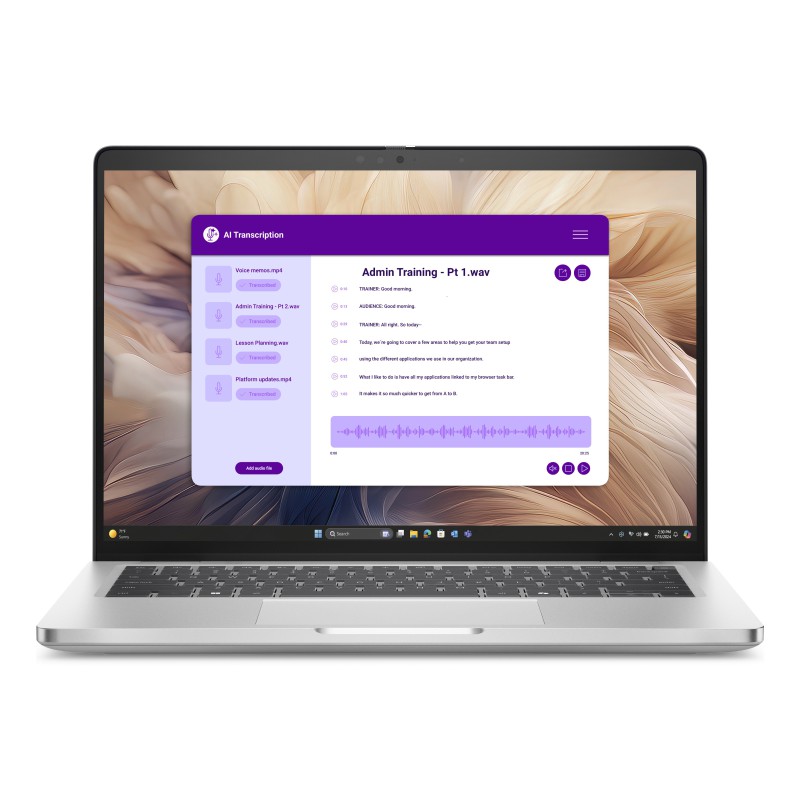 DELL Pro 14 Plus PB14250 Copilot+ PC Intel Core Ultra 7 268V Computer portatile 35,6 cm (14") Full HD+ 32 GB LPDDR5x-SDRAM 512