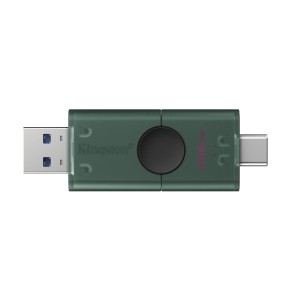 Kingston Technology DataTraveler 256GB USB-A + USB-C 3.2 Gen 1 DuoG2