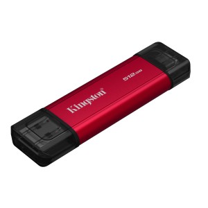 Kingston Technology 512GB Dual USB-A C Portable SSD, Up to 1050MB s USB 3.2 Gen 2