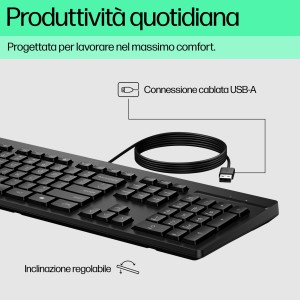 HP Tastiera cablata 125 G2 USB