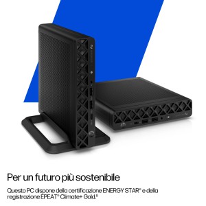 HP EliteDesk 8 Mini G1a Desktop Next Gen AI PC Wolf Pro Security Edition Copilot+ PC AMD Ryzen AI 5 340 32 GB DDR5-SDRAM 512 GB