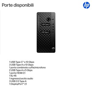 HP ProDesk 4 Tower G1i Desktop AI PC Intel Core Ultra 5 235 16 GB DDR5-SDRAM 1 TB SSD Windows 11 Pro