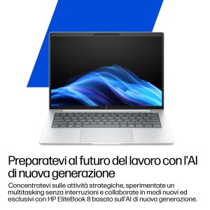 HP EliteBook 8 G1i 14 inch Notebook Next Gen AI PC Wolf Pro Security Edition Copilot+ PC Intel Core Ultra 7 256V Computer