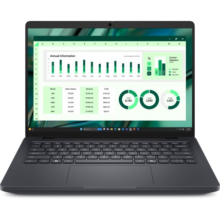 DELL Pro Max 14 MC14250 Intel Core Ultra 7 265H Workstation mobile 35,6 cm (14") Full HD+ 16 GB LPDDR5x-SDRAM 512 GB SSD NVIDIA