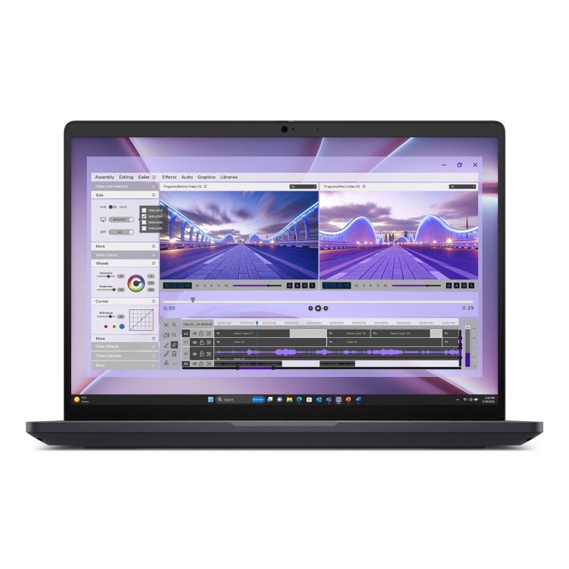 DELL Pro Max 16 MC16250 Intel Core Ultra 7 265H Workstation mobile 40,6 cm (16") Full HD+ 16 GB DDR5-SDRAM 512 GB SSD NVIDIA